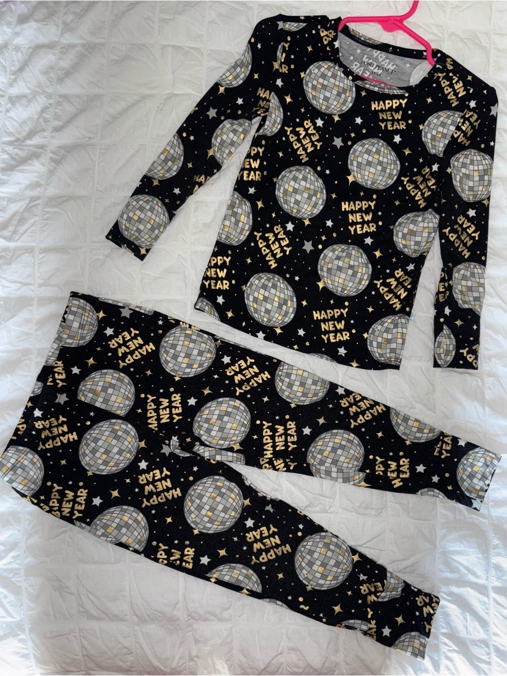 Posh Peanut 'Happy New Year' Pajama Set